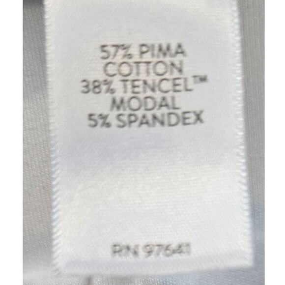 J. Jill Pure Jill Pull On White Slim Leg Cropped Stretch Pants Terry Womens 2X - Picture 6 of 8